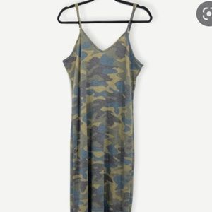 Three birds nest Camo Maxi Dress